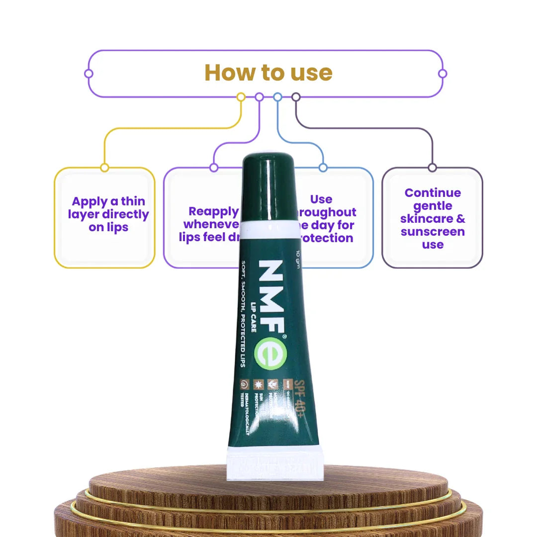 NMFe Lip Care Gel SPF 40+ (3 x 10 gm)