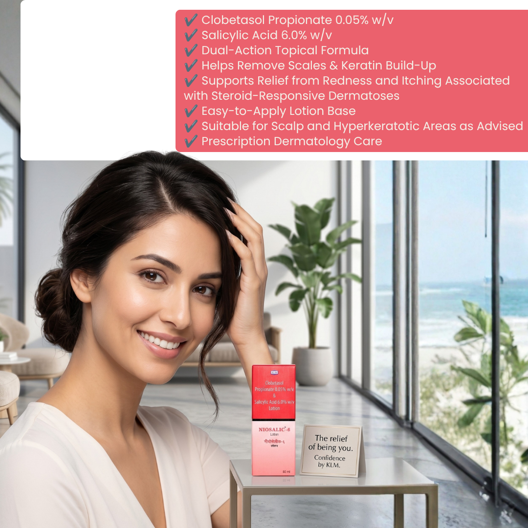 KLM NIOSALIC-6® Lotion
