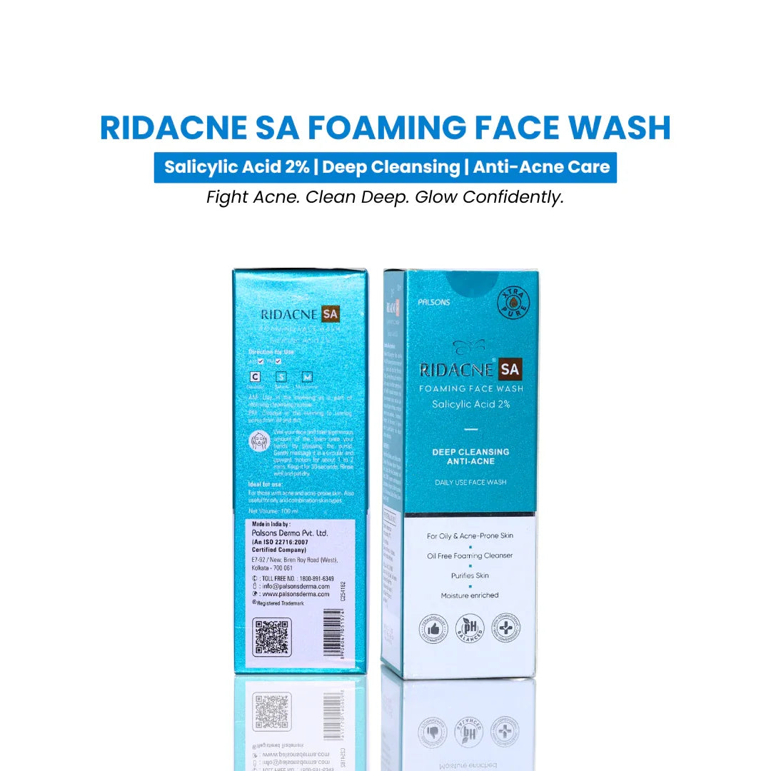 Ridacne SA Foaming Face Wash