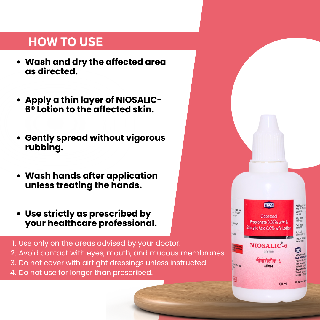 KLM NIOSALIC-6® Lotion