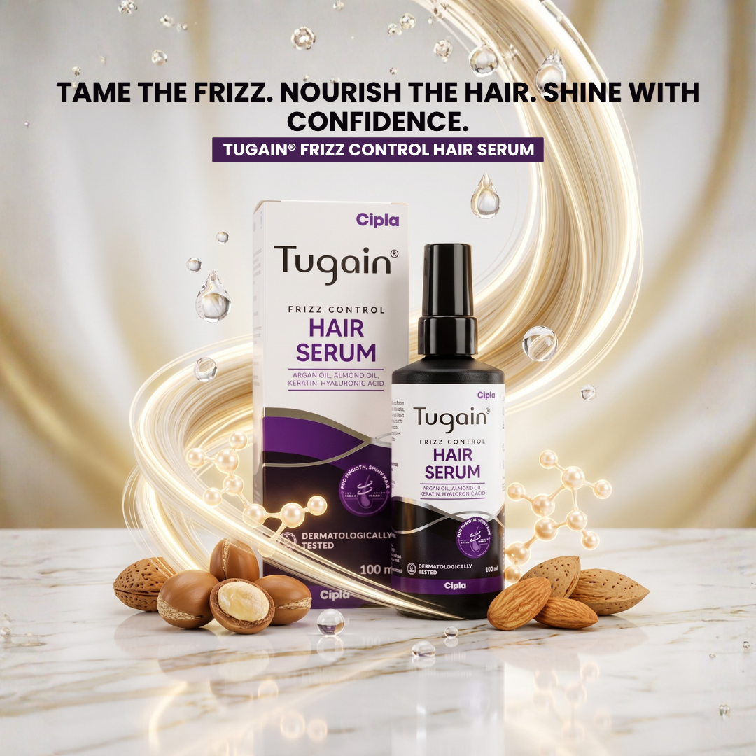 Tugain Frizz Control Hair Serum