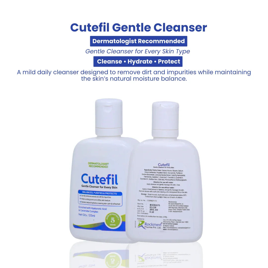 Cutefil Gentle Cleanser for every Skin