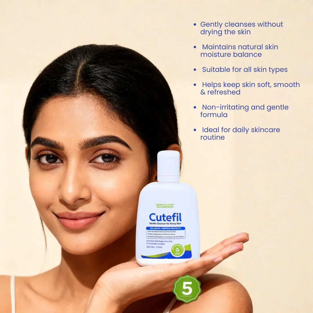 Cutefil Gentle Cleanser for every Skin