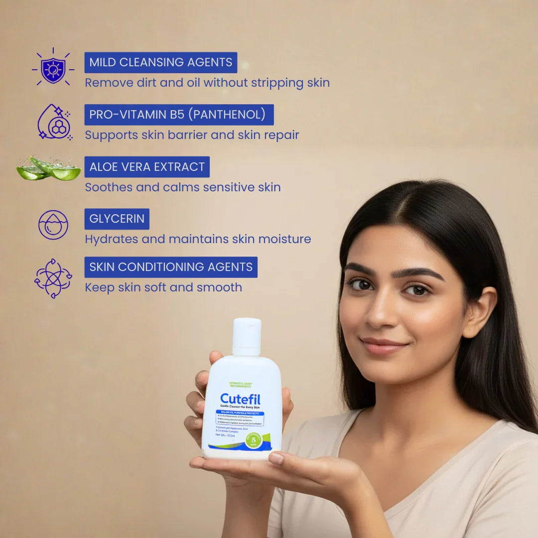 Cutefil Gentle Cleanser for every Skin