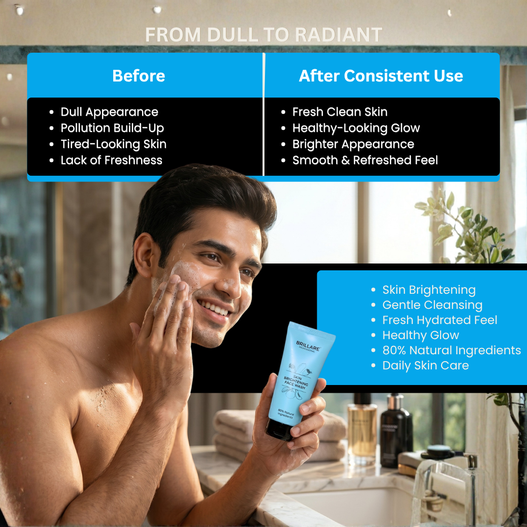Brillare Professional Skin Brightening Face Wash (100ml)