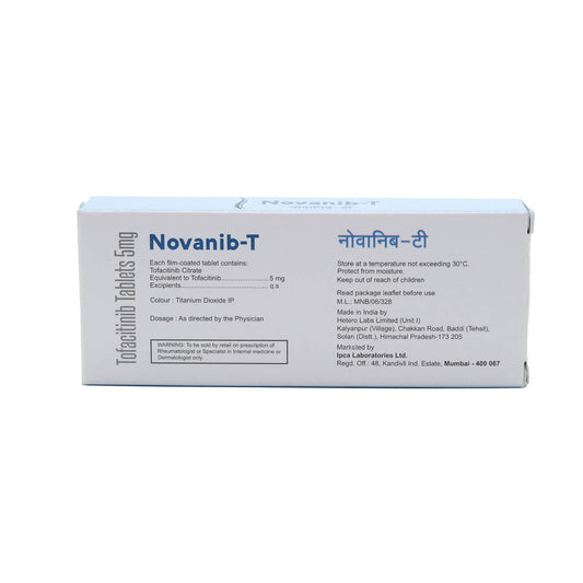 NOVANIB-T 5 - Strip of 10 Tablets