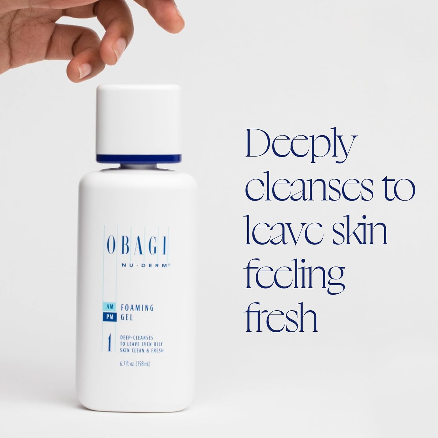 Obagi Medical Nu Derm Foaming Gel Deep Cleanses