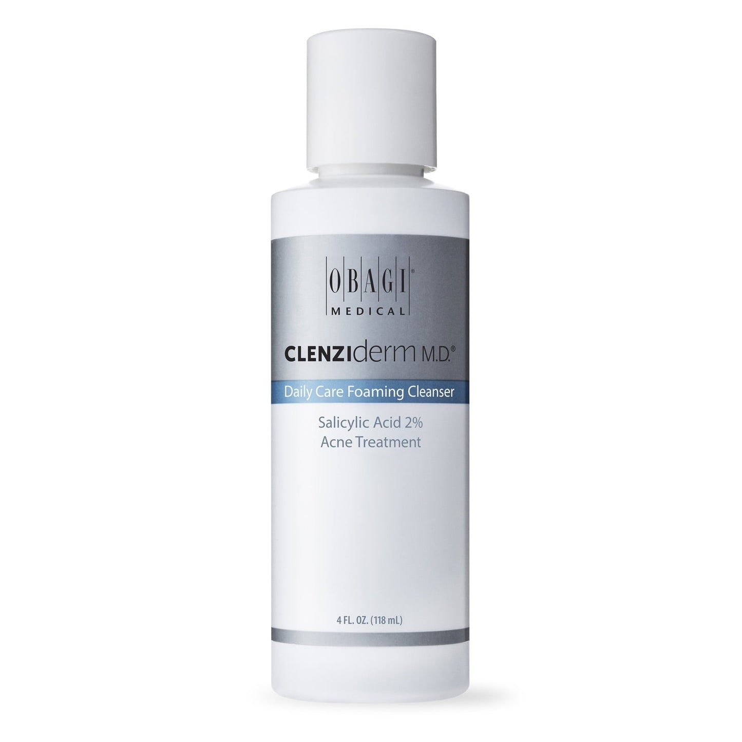 Obagi CLENZIderm M.D. Daily Care Foaming Cleanser and Acne Treatment, 4 fl. oz