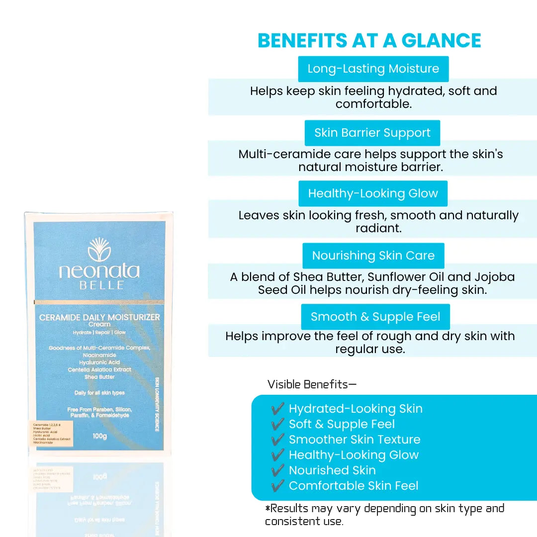 Neonata Belle Ceramide Daily Moisturizer cream