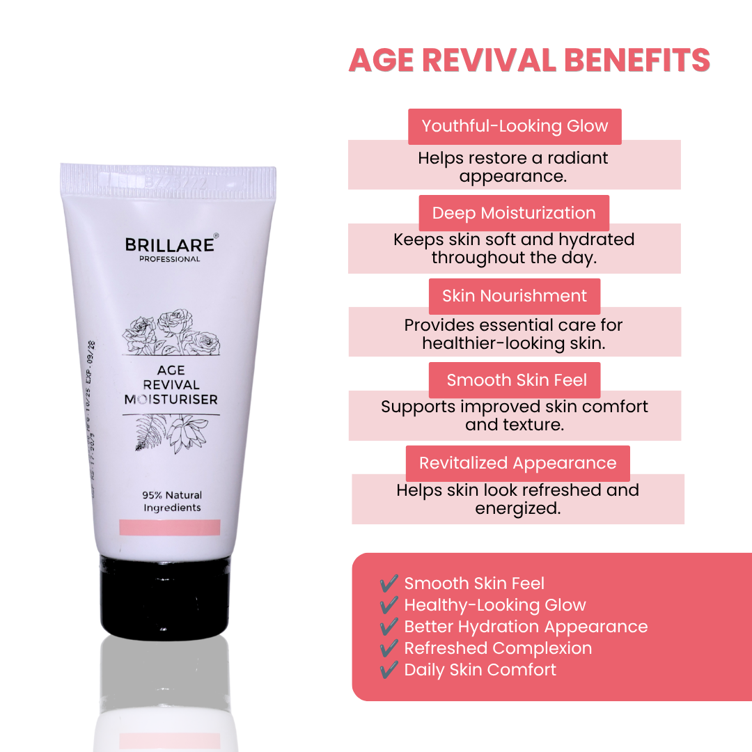 Brillare Professional Age Revival Moisturiser (50g)