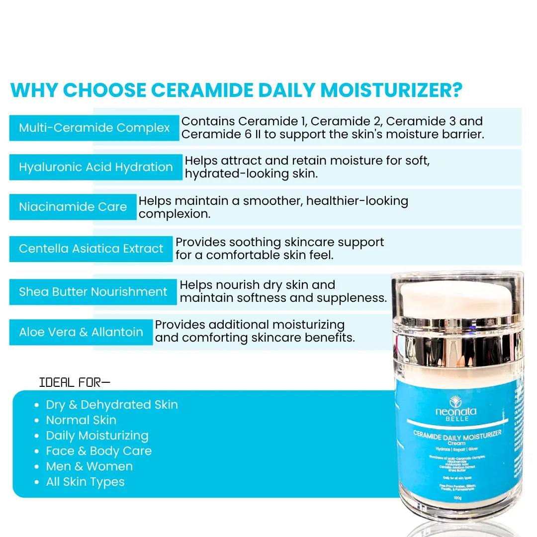Neonata Belle Ceramide Daily Moisturizer cream