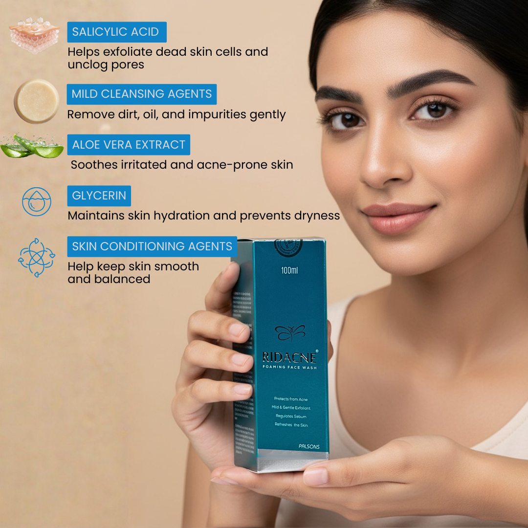 Ridacne Foaming Face Wash
