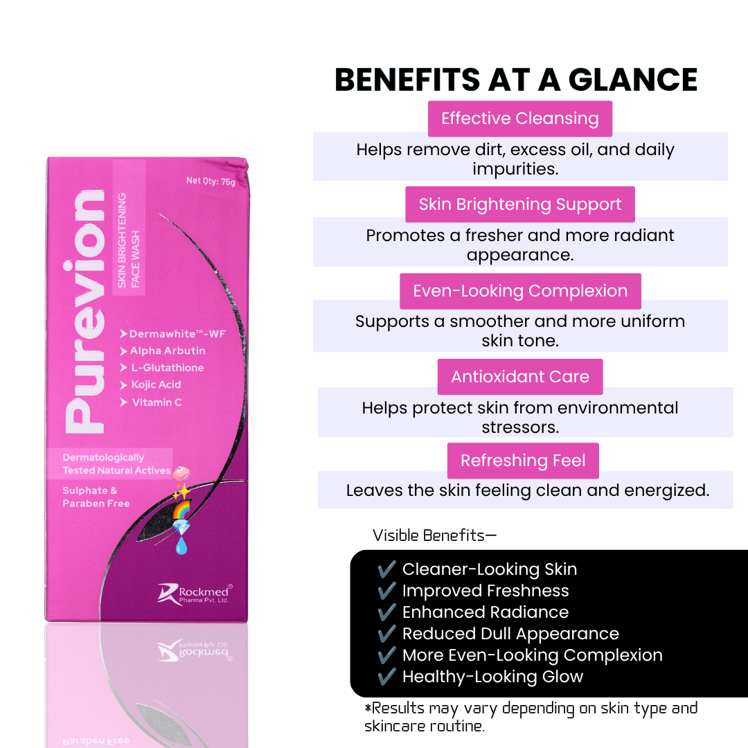 Purevion Skin Brightening Face Wash