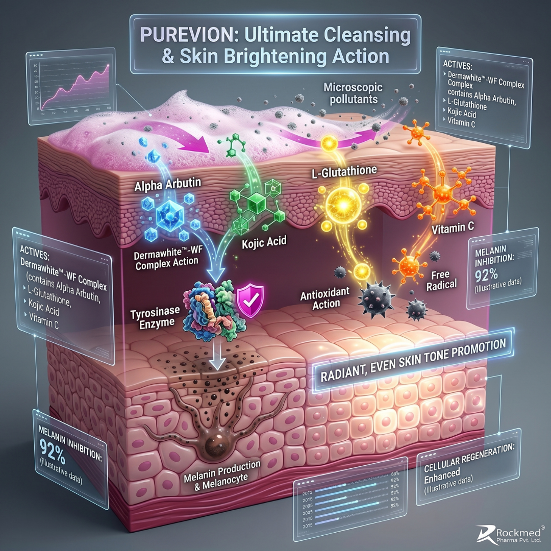 Purevion Skin Brightening Face Wash