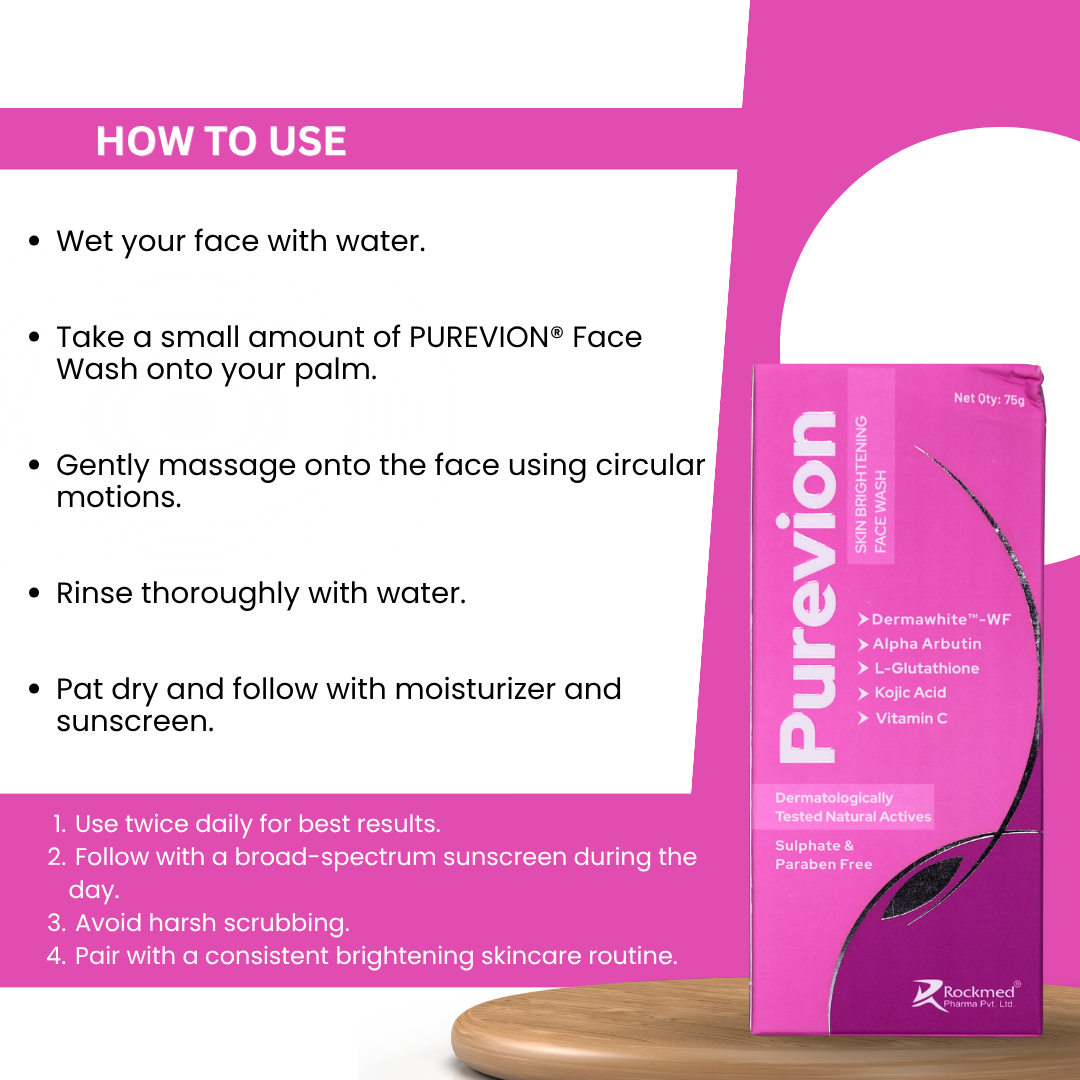 Purevion Skin Brightening Face Wash