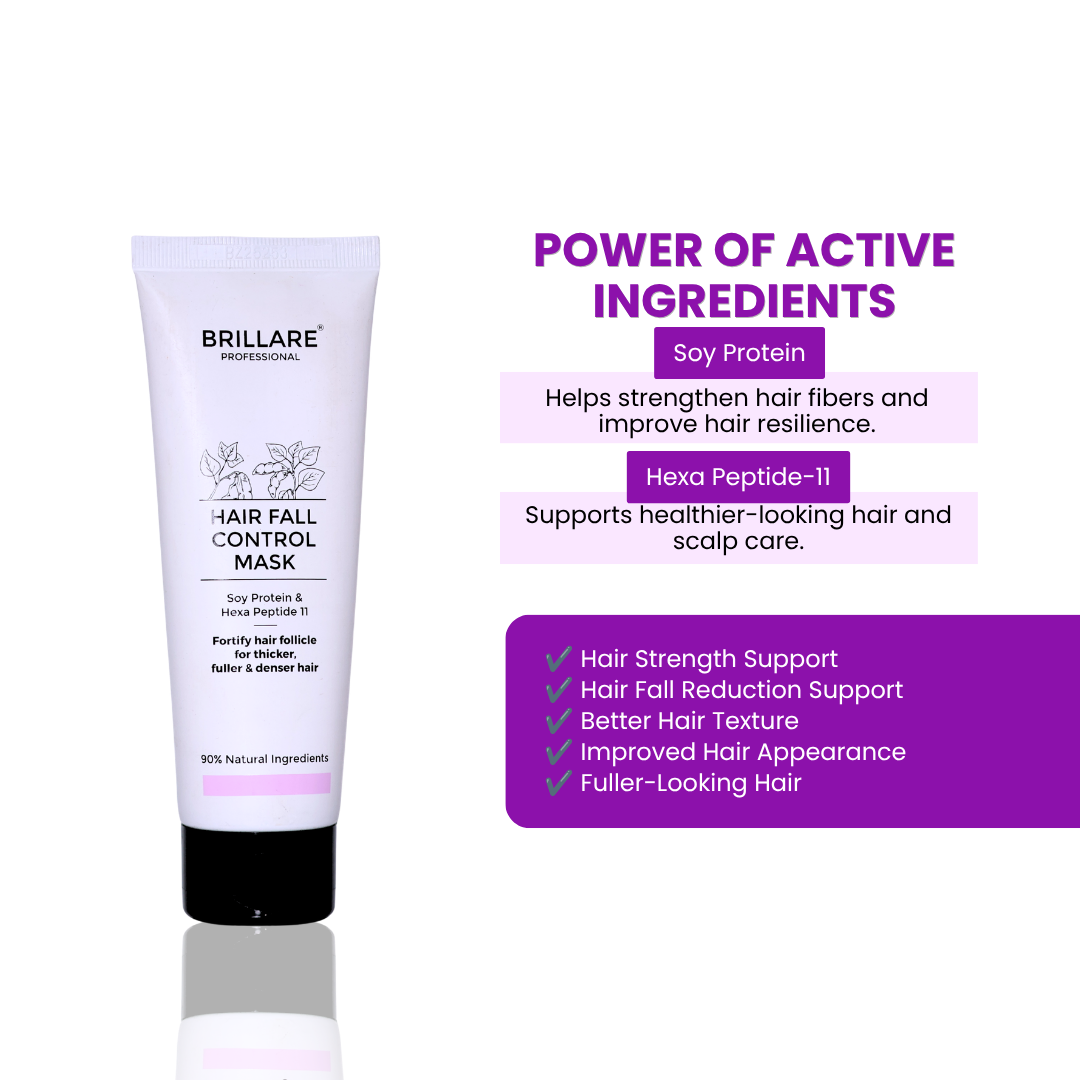Brillare Professional Hair Fall Control Mask (125g)