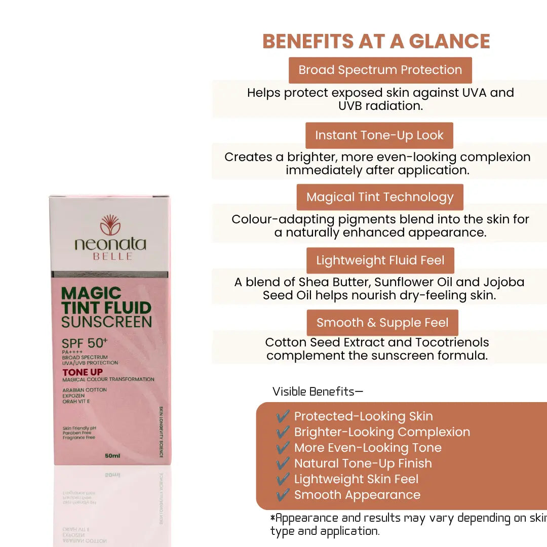 Neonata Belle Magic Tint Fluid Sunscreen