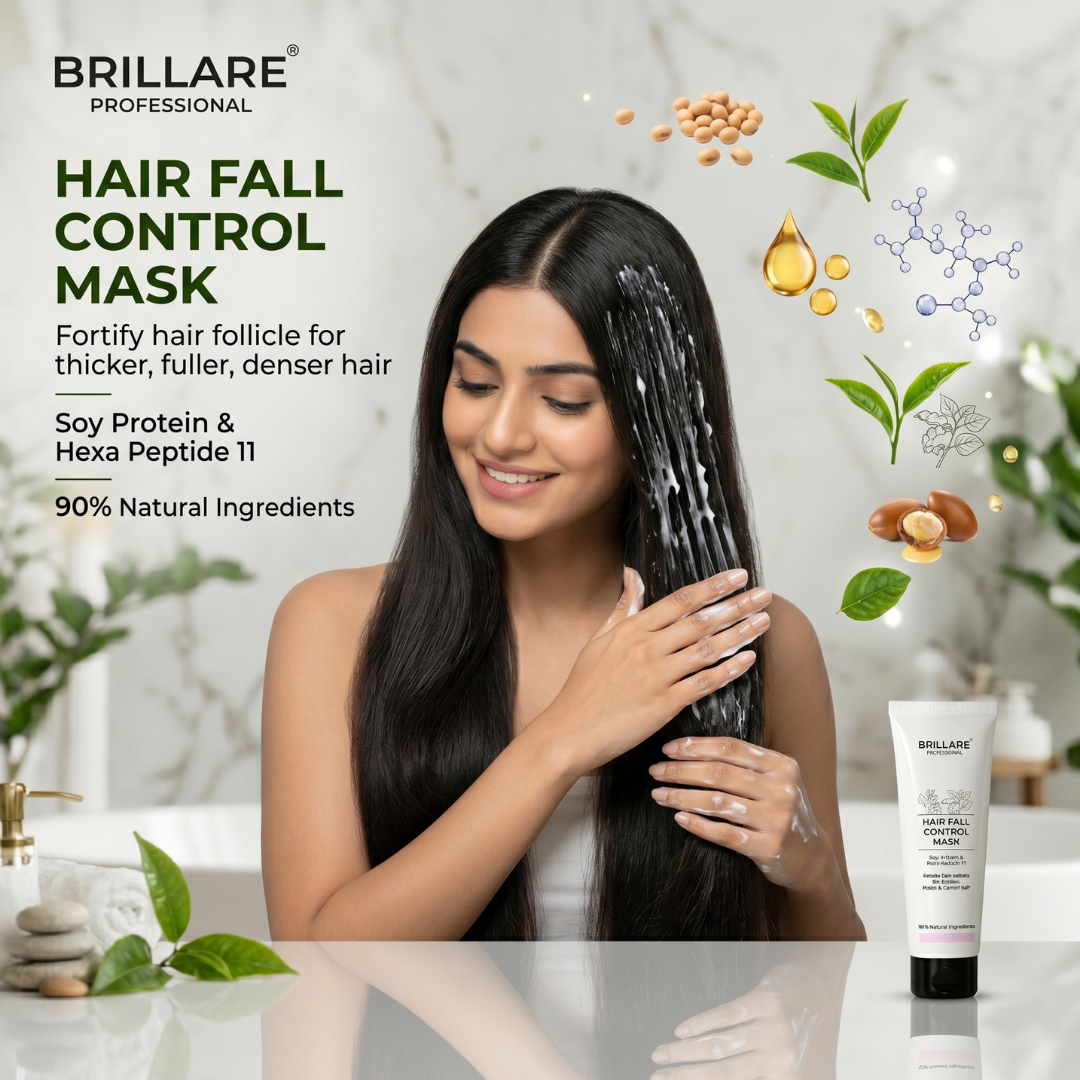 Brillare Professional Hair Fall Control Mask (125g)