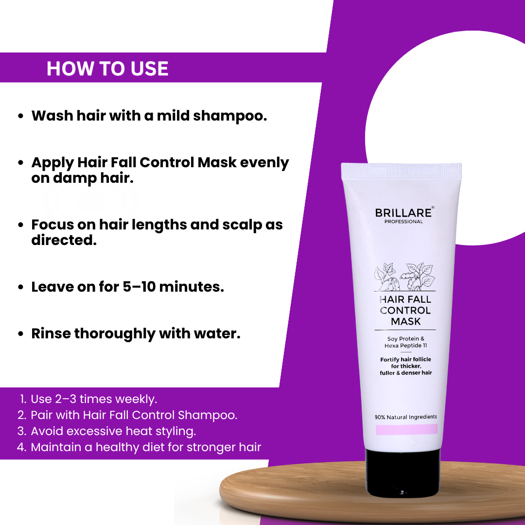 Brillare Professional Hair Fall Control Mask (125g)
