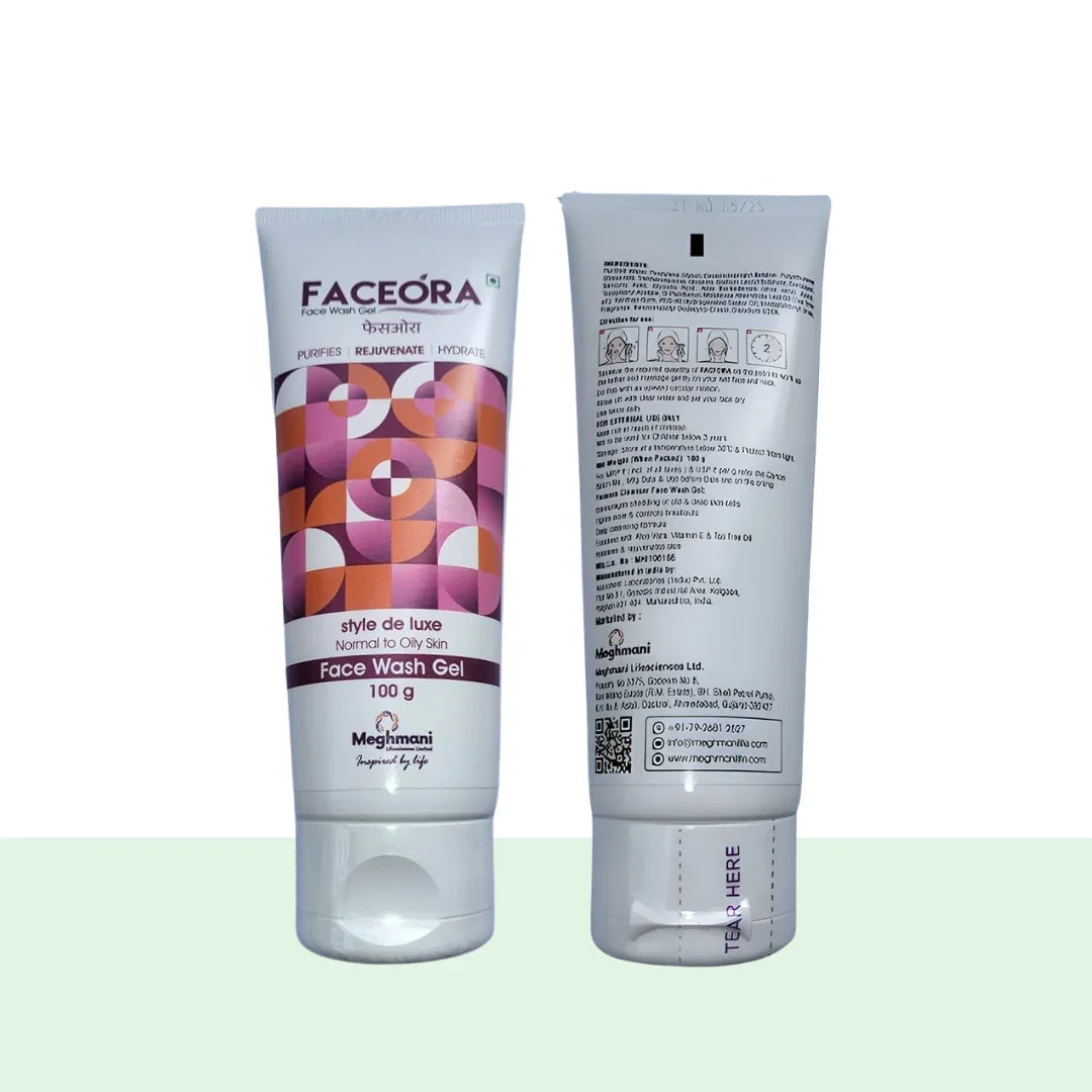 Faceora face wash - Atomic Pharmacy