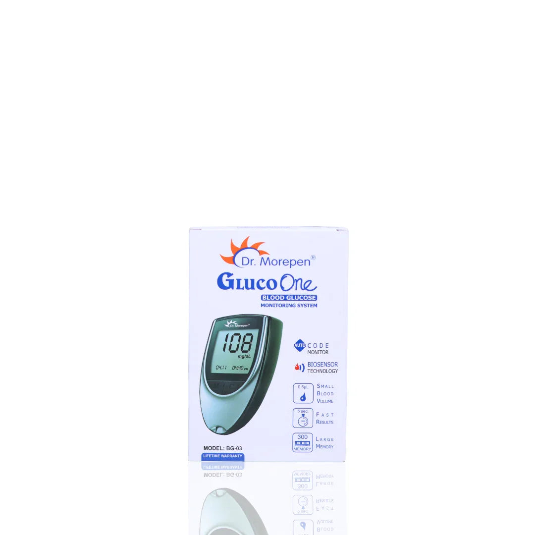 Dr. Morepen GlucoOne BG-03 Blood Glucose Monitoring System (Meter Only)