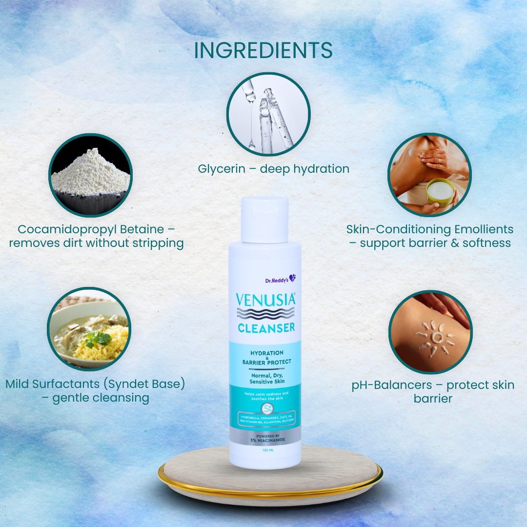 Venusia Cleanser Hydration & Barrier Protect