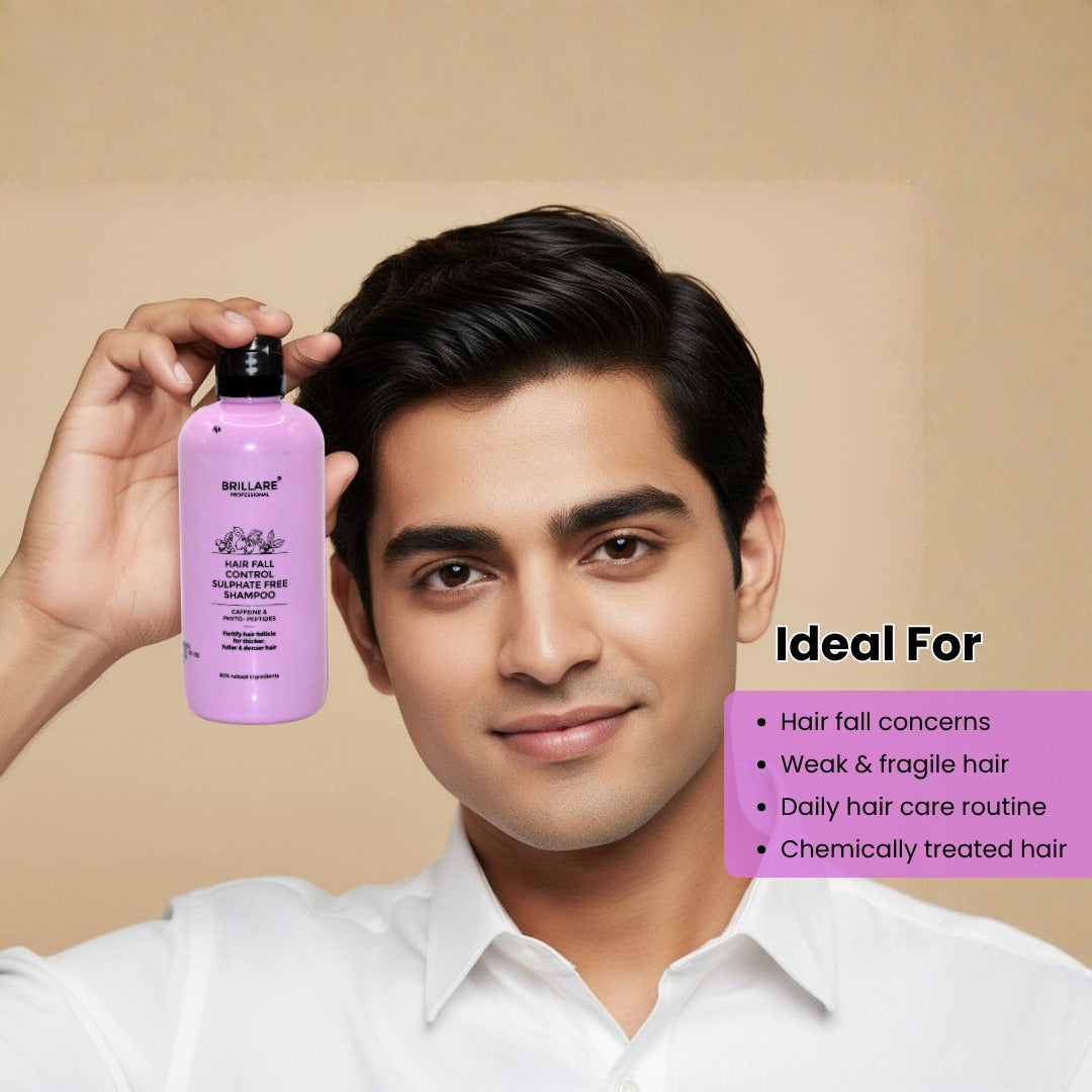 Brillare Hair Fall Control Sulfate Free Shampoo