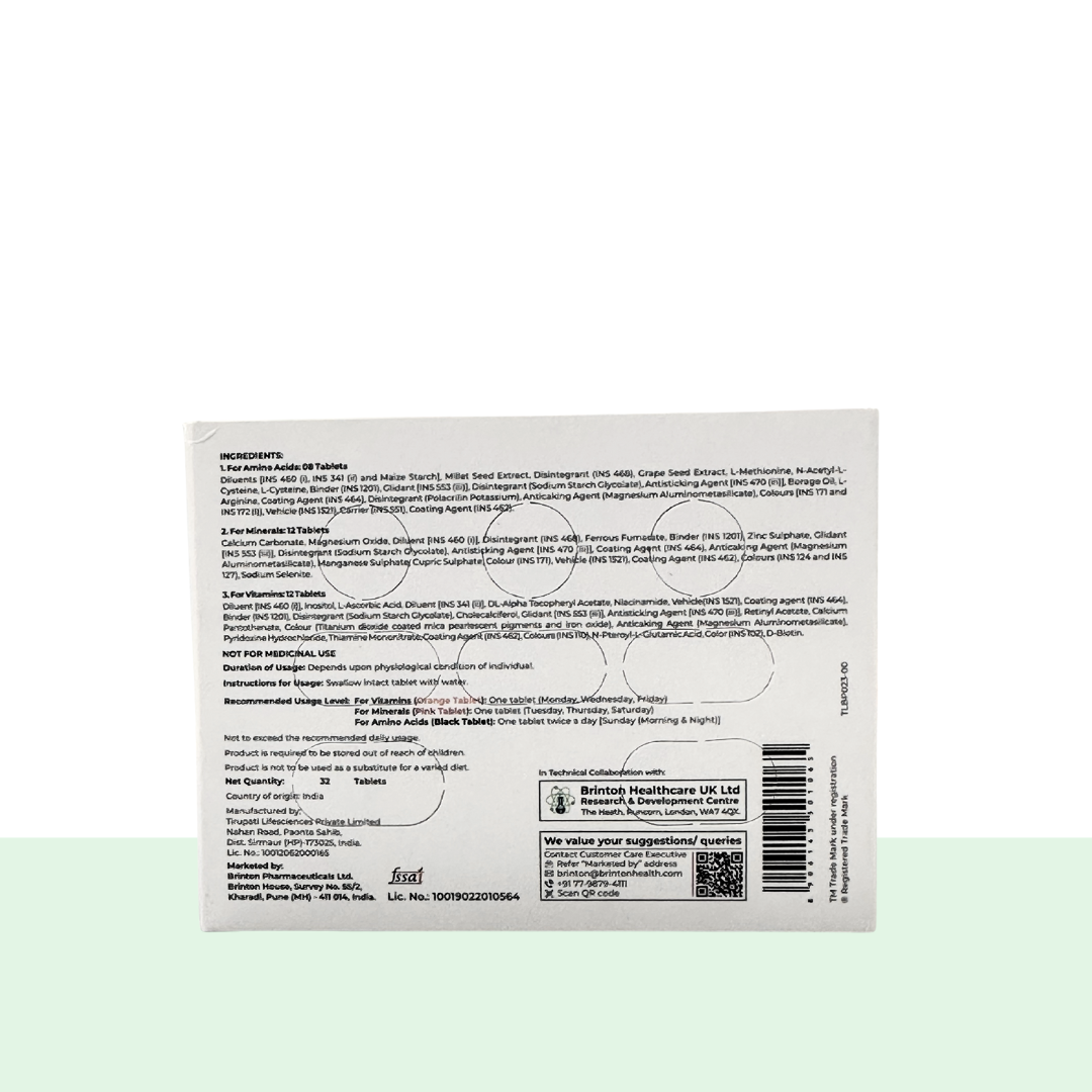 Well Grow Eva Cyclical Therapy Tablet For Women