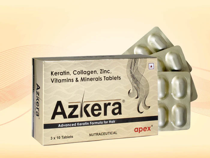 Azkera Advanced Keratin Formula For Hair Tablet