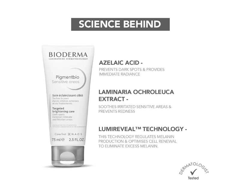 Bioderma Pigmentbio Sensitive Areas