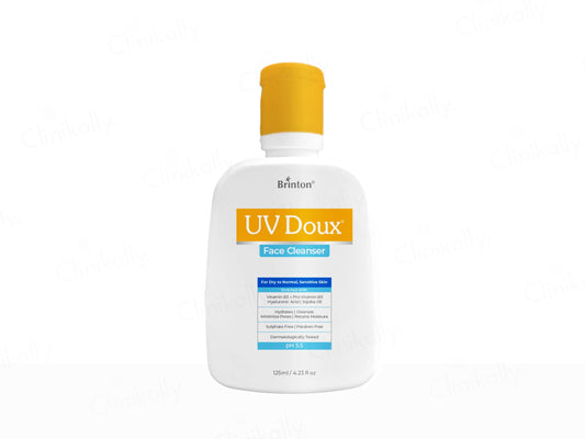 UV Doux Face Cleanser For Dry To Normal, Sensitive Skin
