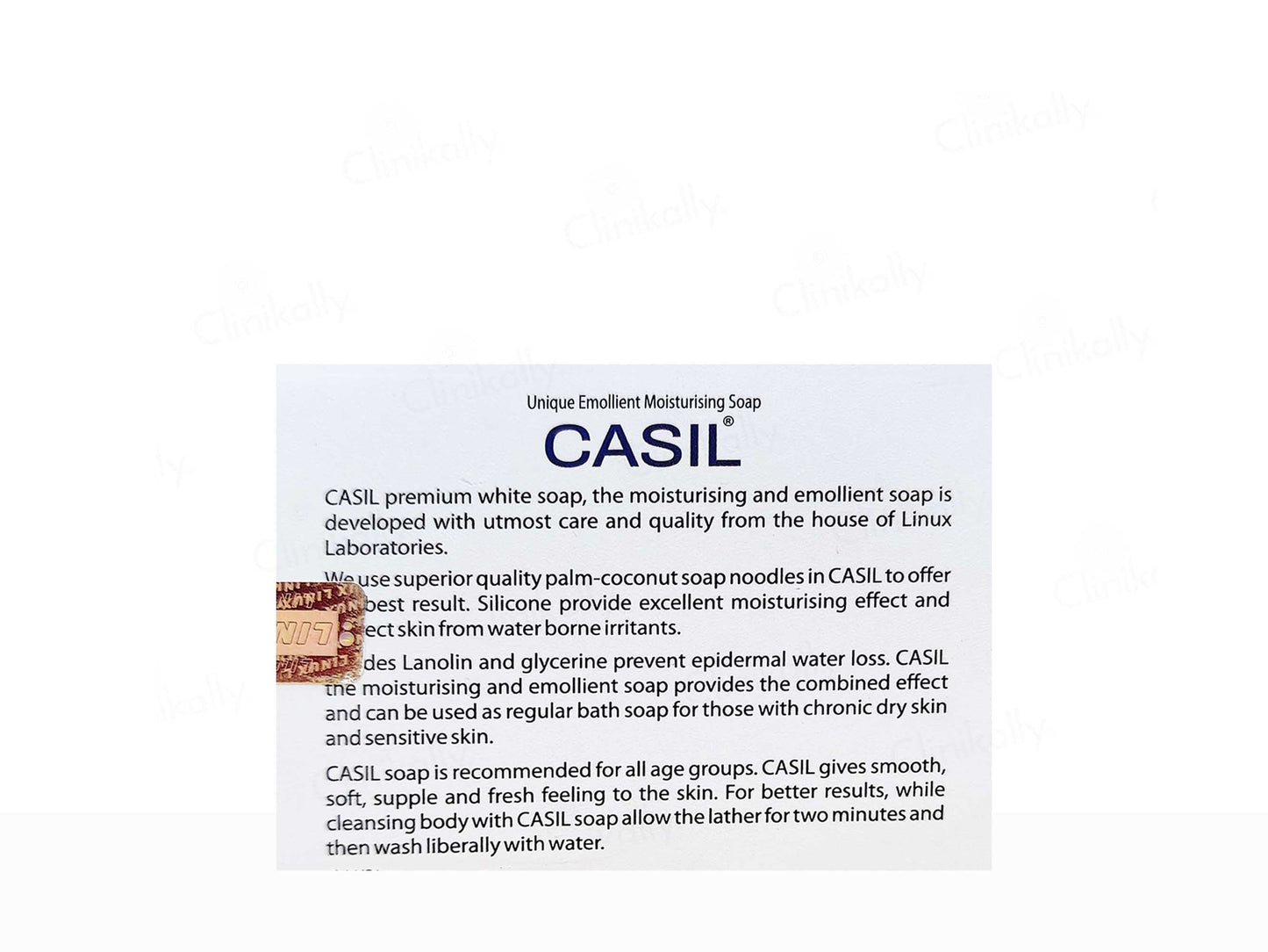 Casil Emollient Moisturising Soap