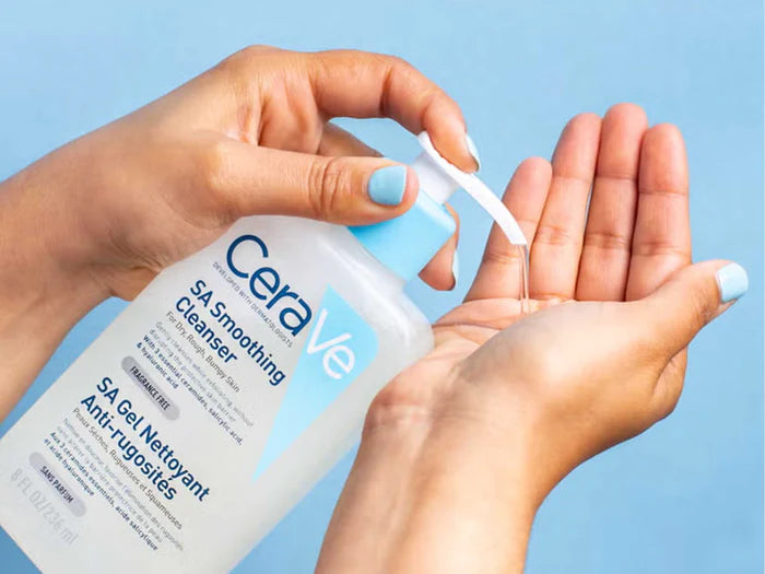 CeraVe SA Smoothing Cleanser For Dry, Rough, Bumpy Skin