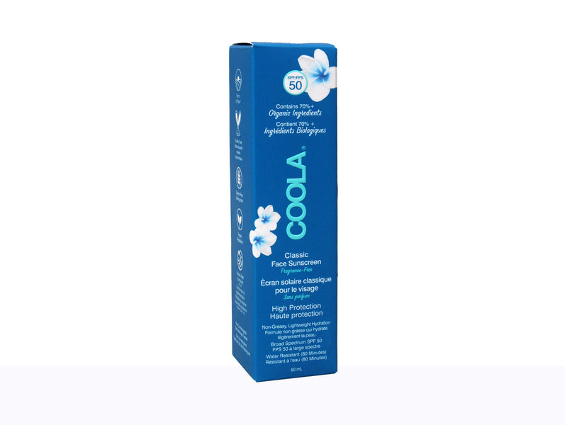 Coola Classic Face Sunscreen SPF 50