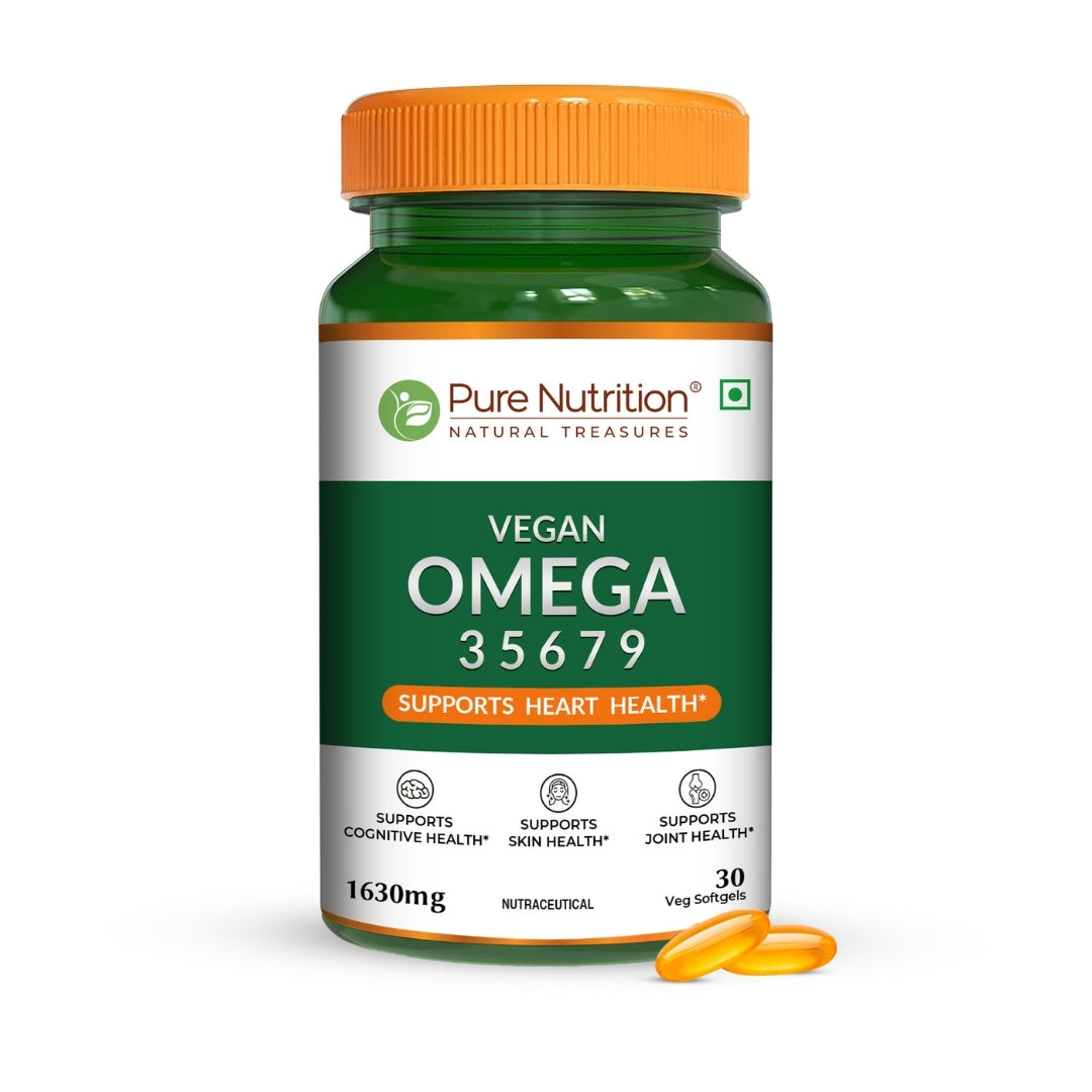 Vegan Omega 35679 supplement bottle 