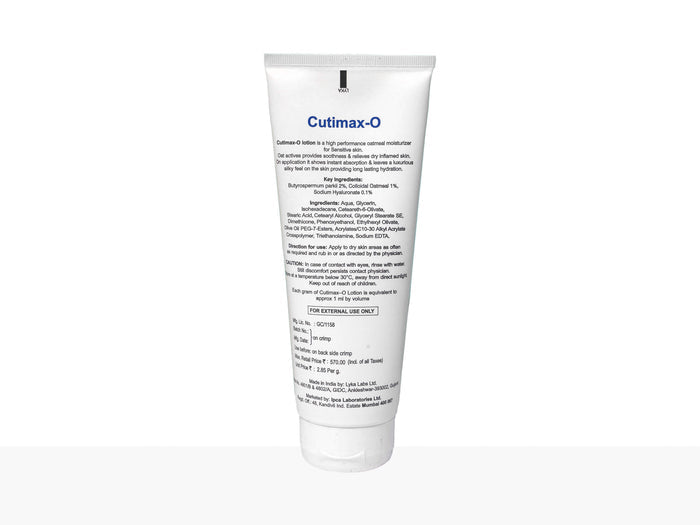 Cutimax-O Oat Moisturizing Lotion