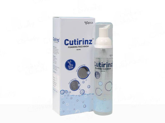 IPCA Cutirinz Foaming Face Wash  (100 ml)