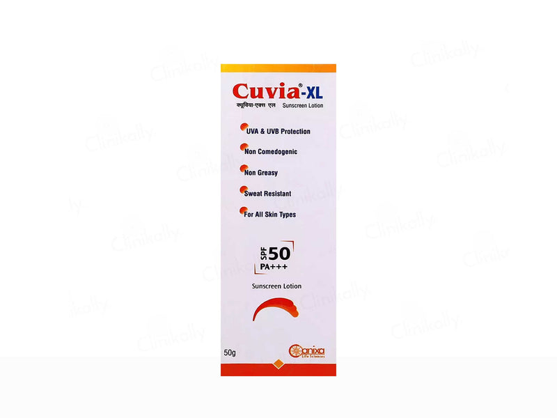 Cuvia-XL Sunscreen Lotion SPF 50 PA+++