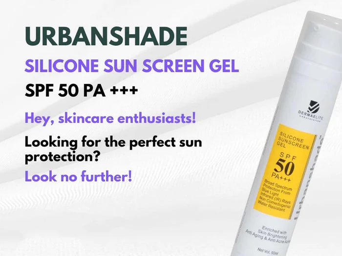 Dermaelite Urbanshade Silicone Sunscreen Gel SPF 50 PA+++