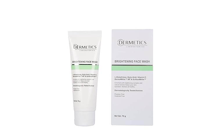 Dermetics Brightening Facewash | Illuminate Your Skin with Radiance