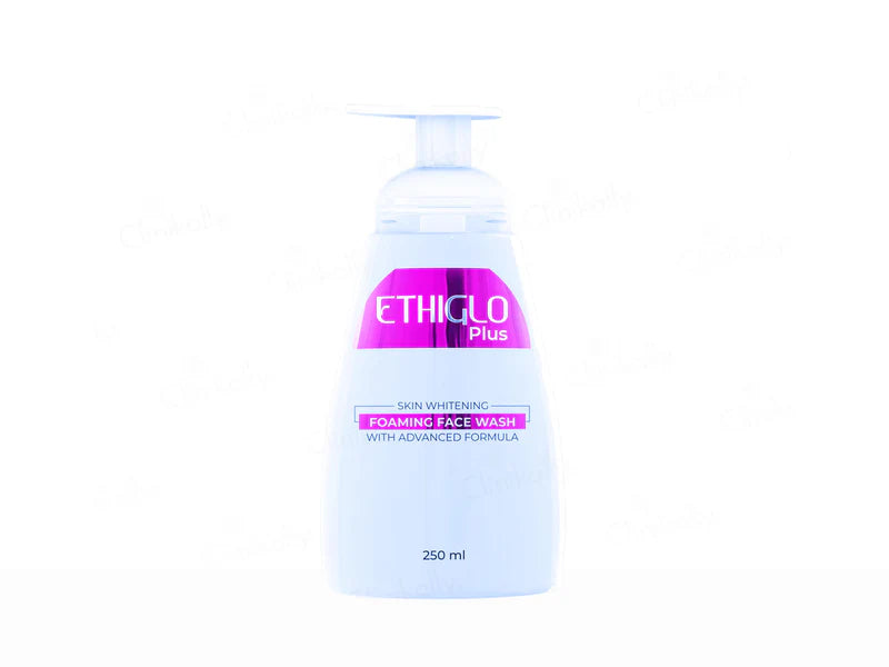 Ethiglo Plus Skin Whitening Foaming Face Wash