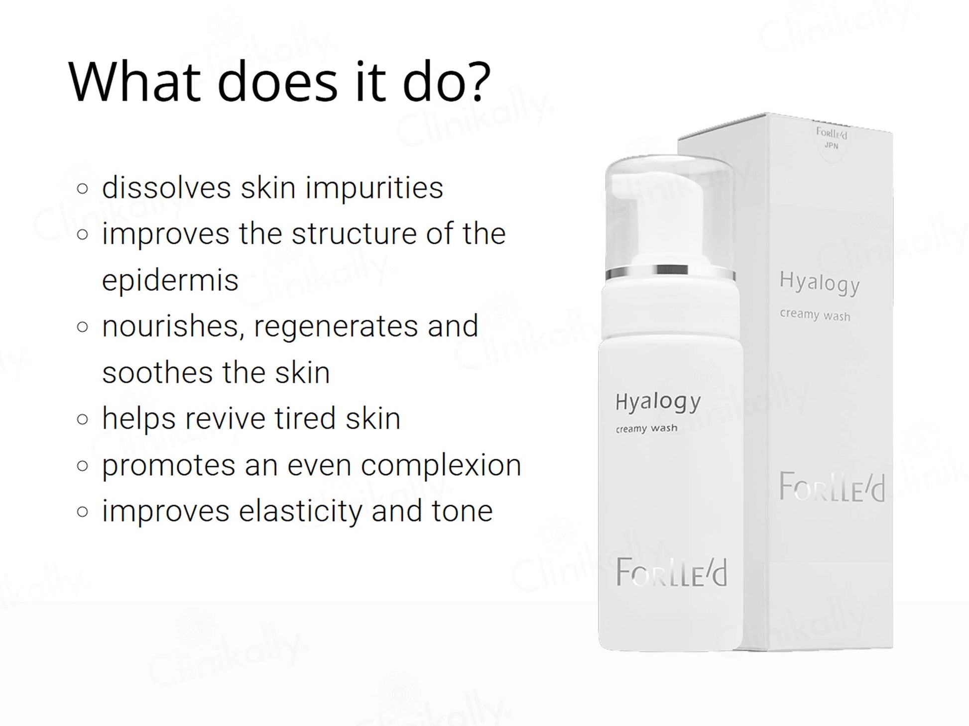 Forlle'd Hyalogy Creamy Wash - Atomic Pharmacy