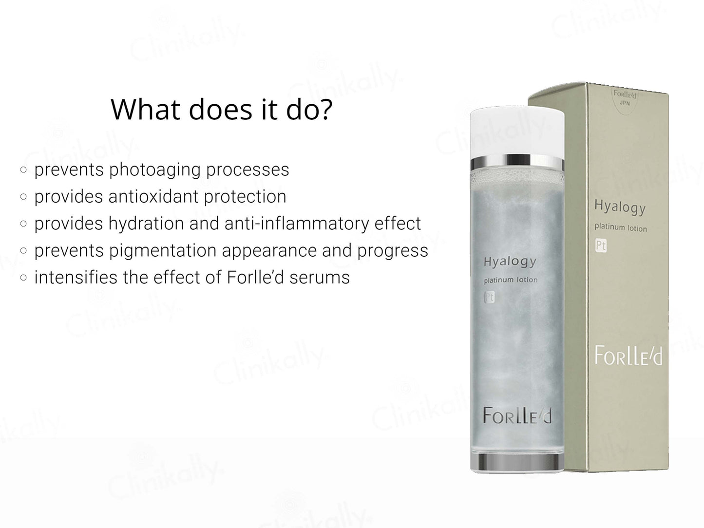 Forlle'd Hyalogy PT Platinum Lotion - Atomic Pharmacy