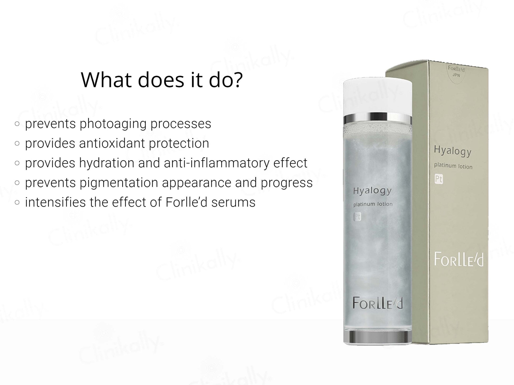 Forlle'd Hyalogy PT Platinum Lotion - Atomic Pharmacy