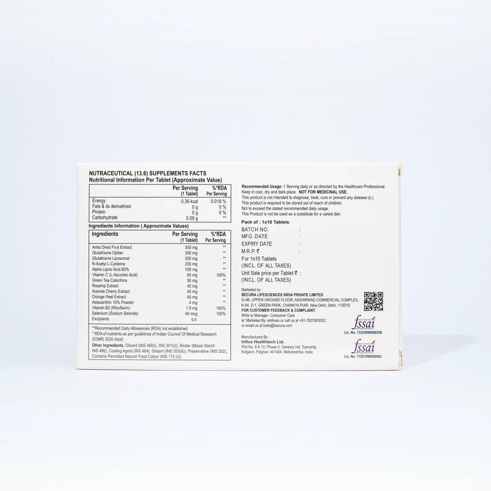 LIPOSOMAL GLUTATHIONE With N-Acetyl L- Cysteine & Selenium