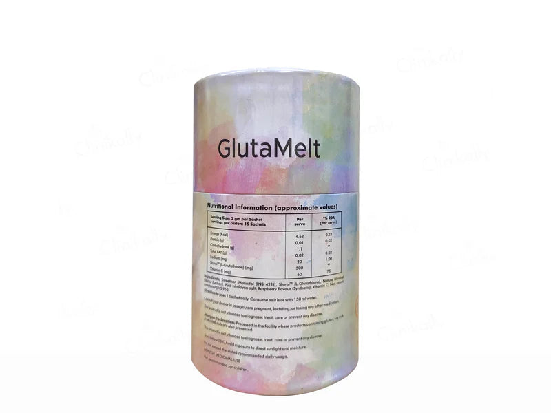 Cosmofix Glutamelt Powder - Lemon Flavour - 15 Sachets