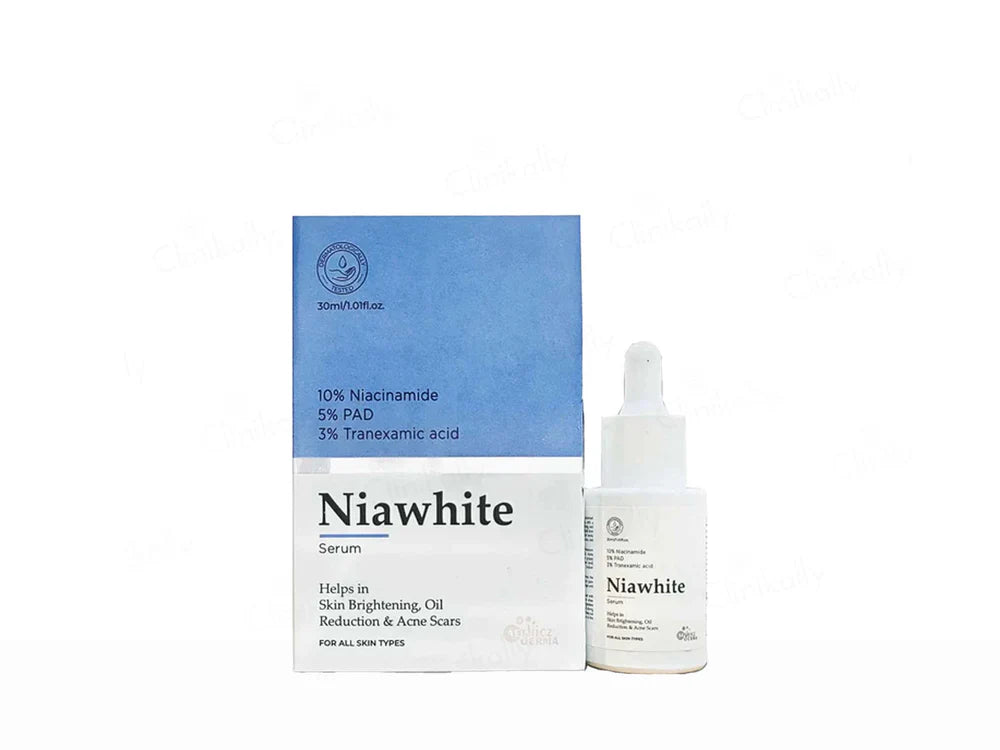 Niawhite Skin Brightening Serum + Melanosome Cream (PACK OF 2)