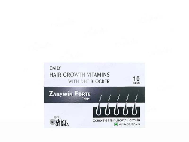 Zarywin Hair Growth Oil + Zarywin Forte Tablet (PACK OF 2)