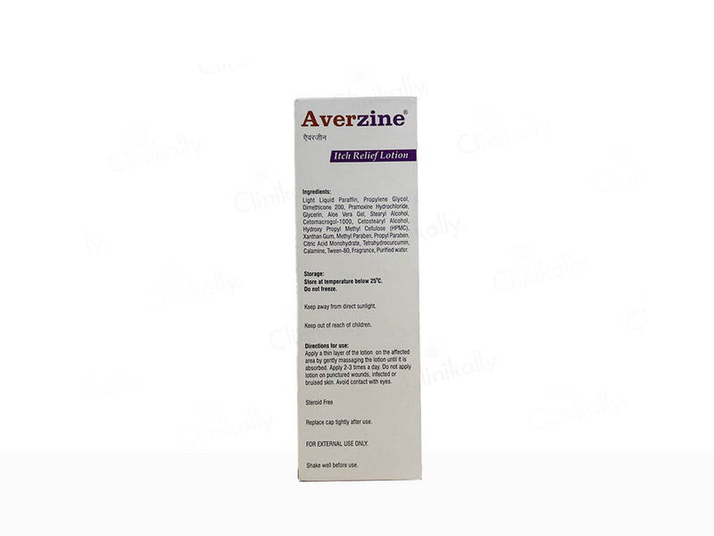 Averzine Itch Relief Lotion