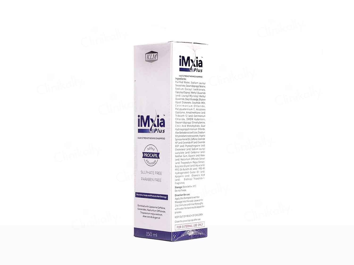 Imxia Plus Hair Strengthening Shampoo - Clinikally